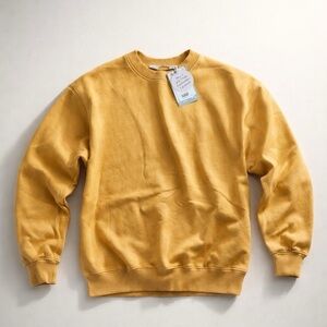 H&M Kids Mustard Crewneck Sweatshirt